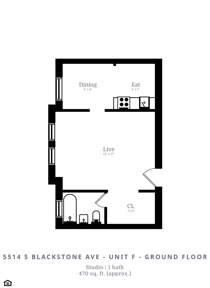 5514 S Blackstone Ave Studio-2 Beds Apartment for Rent - Photo Gallery 18